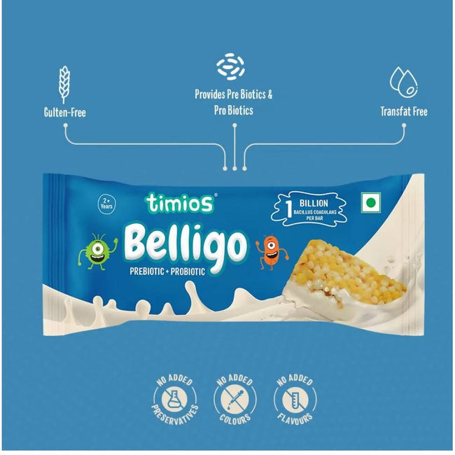 Timios Belligo Immunity Bars For Kids Main Image