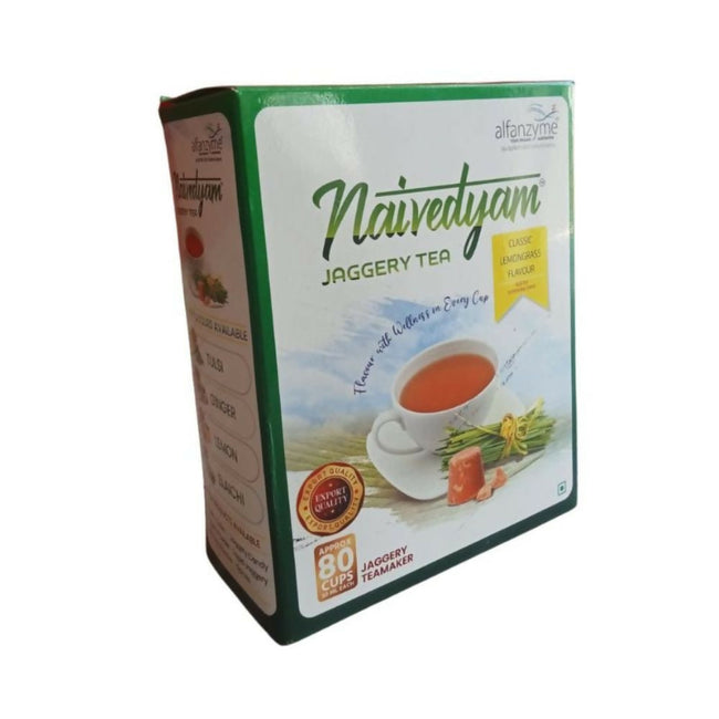 Naivedyam Classic Lemongrass Flavour Jaggery Tea Hover Image