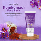 Globus Naturals Ayurvedic Kumkumadi Skin Lightening Face Pack, Suitable For All Skin Types