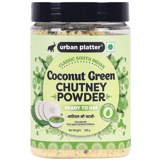 Urban Platter Coconut Green Chutney Powder Hover Image