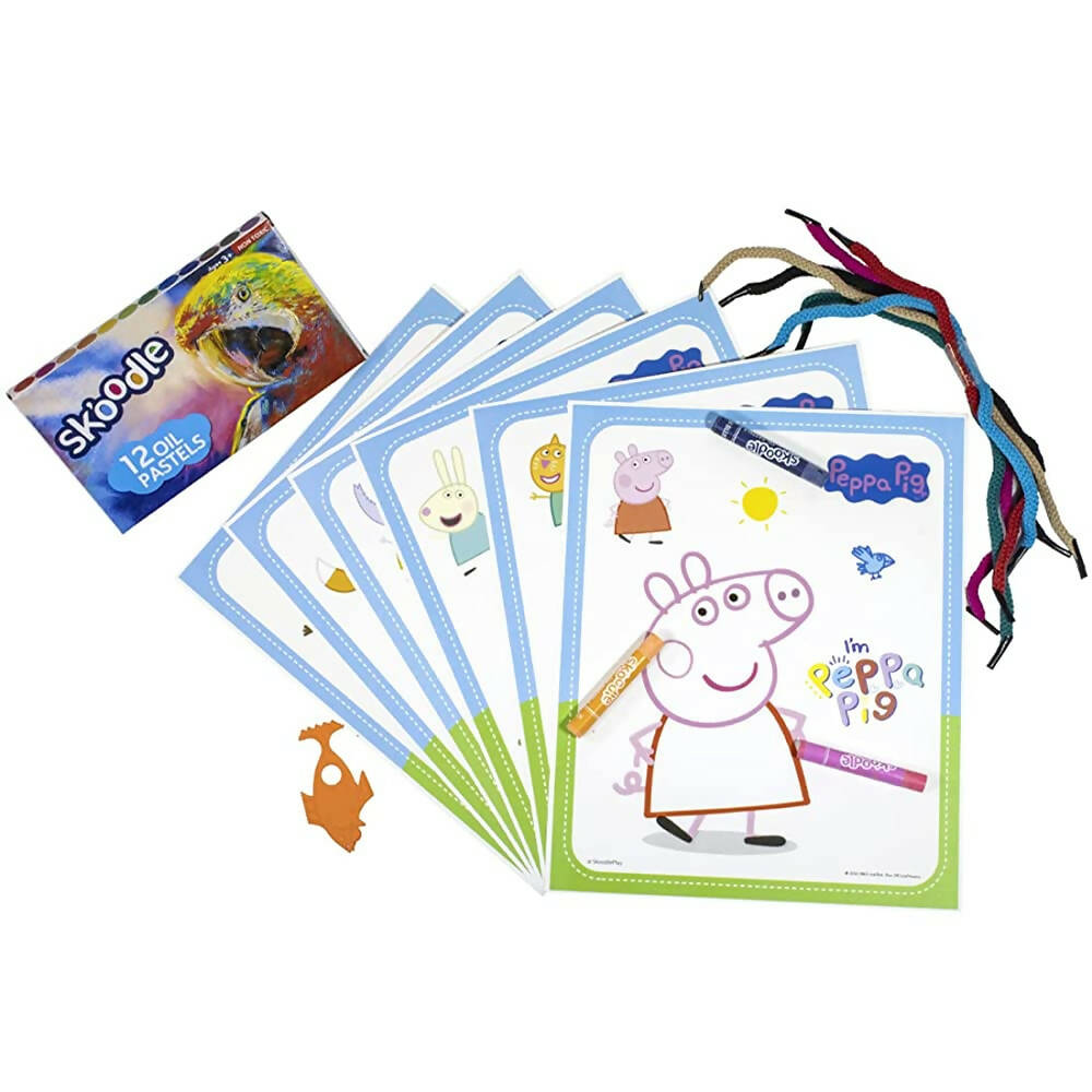 Skoodle Peppa & Friends Coloring Frames