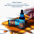 Blue Nectar Nabhi Oil With Pure Ghee & Almond Oil