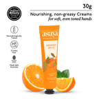 Asaya Orange Hand Cream Softens Dry, Rough Hands For Men & Women