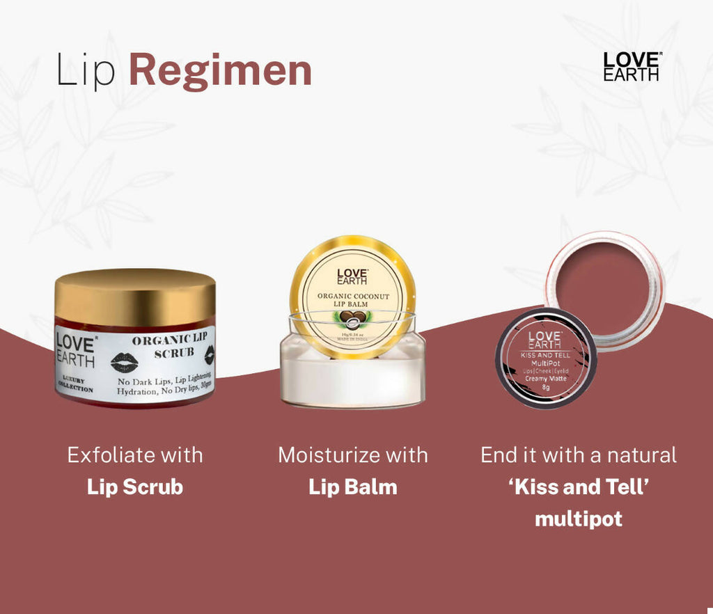 Love Earth Lip Tint & Cheek Tint Multipot-Kiss & Tell