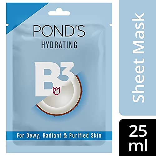 Ponds Hydrating Sheet Mask With Natural Coconut Water And Vitamin B3 Main Image
