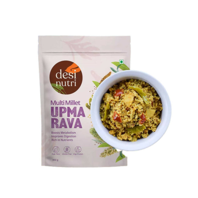 Desi Nutri Multi Millet Upma Rava Hover Image