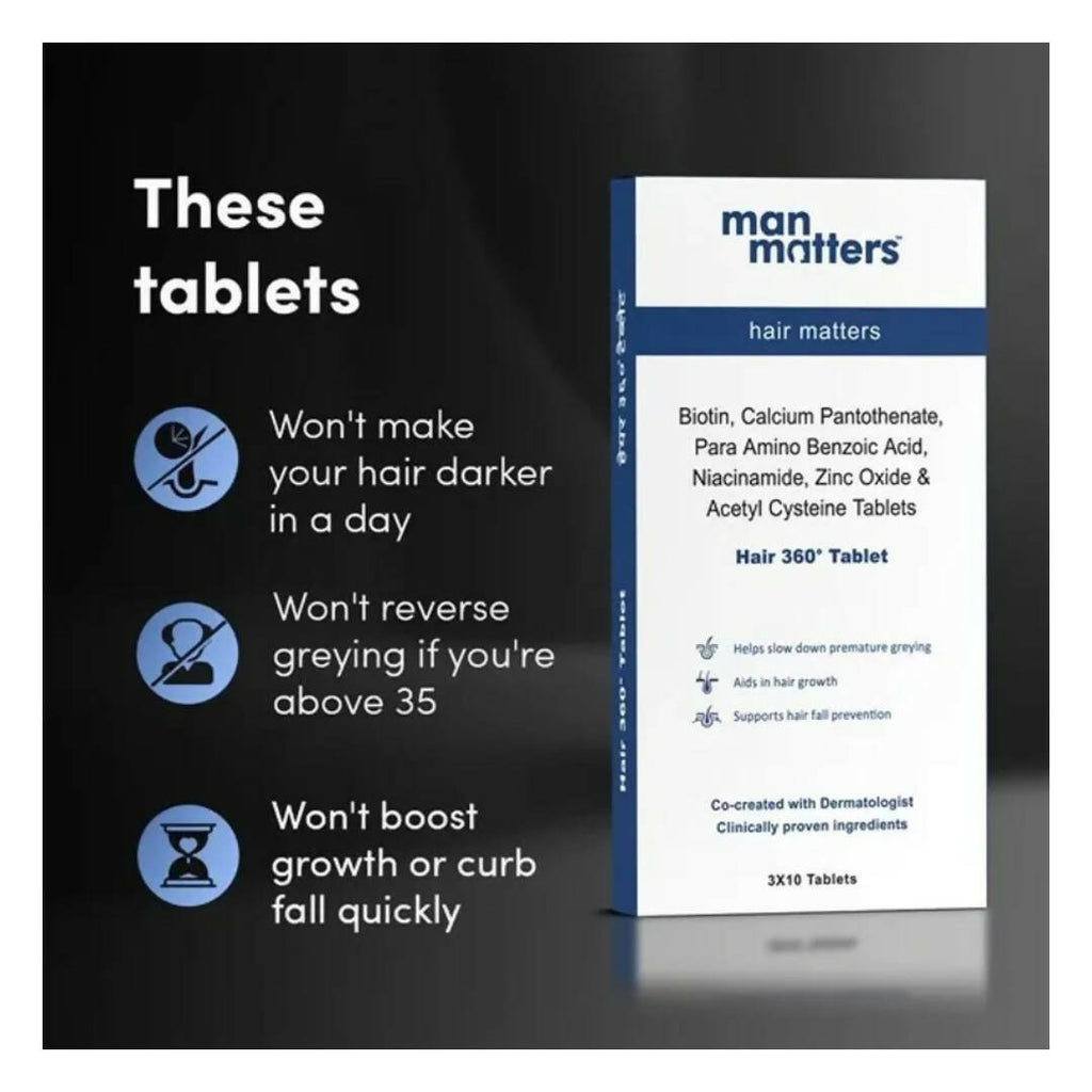 Man Matters Hair 360 Tablets