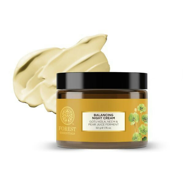 Forest Essentials Balancing Night Cream with Gotu Kola, Neem & Pear Juice Ferment Main Image
