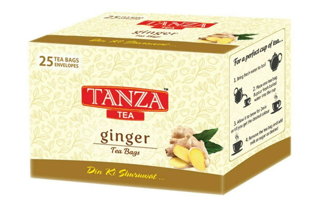 Tanza Tea Ginger Tea Bags