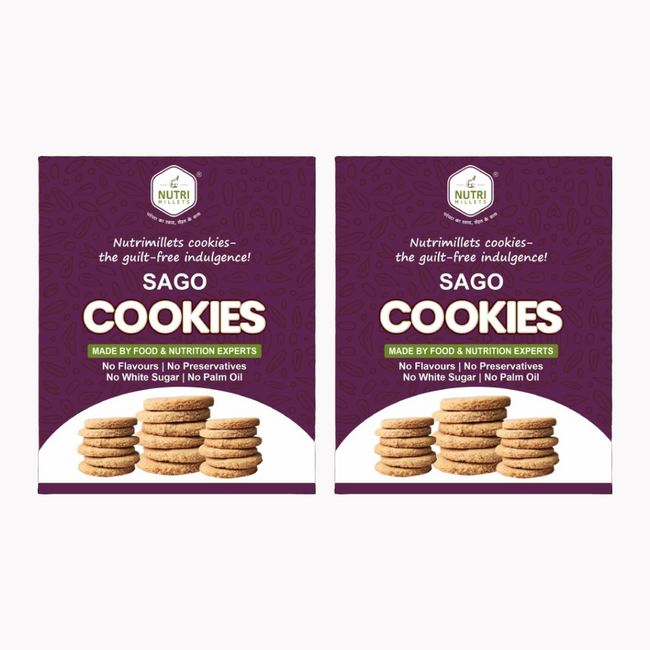 Nutrimillets Sago Cookies Hover Image