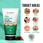 Dr. Sheth's Kesar & Kojic Acid Neck Knee & Elbow Cream