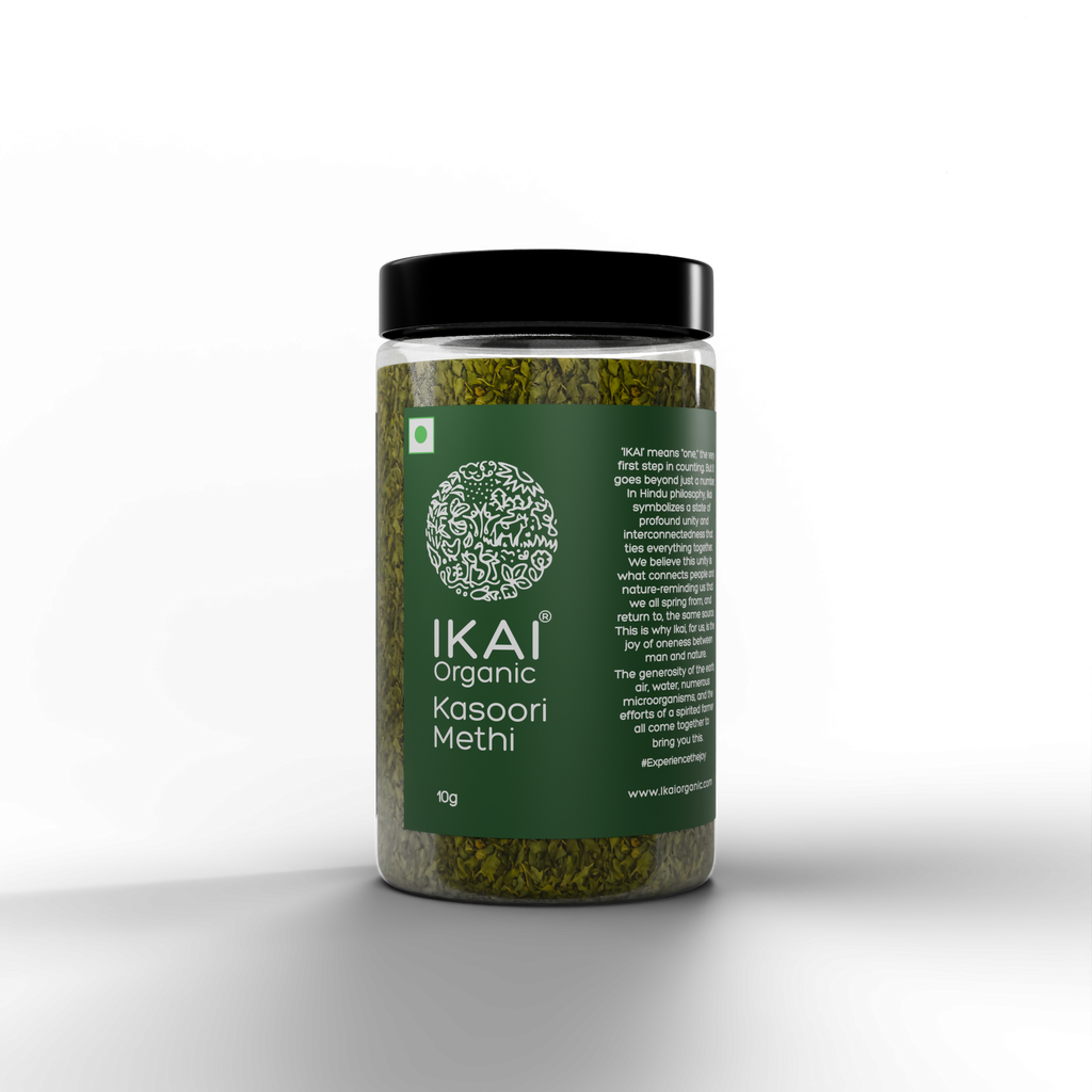 IKAI Organic Kasuri Methi (Sundried Organic Fenugreek Leaves)