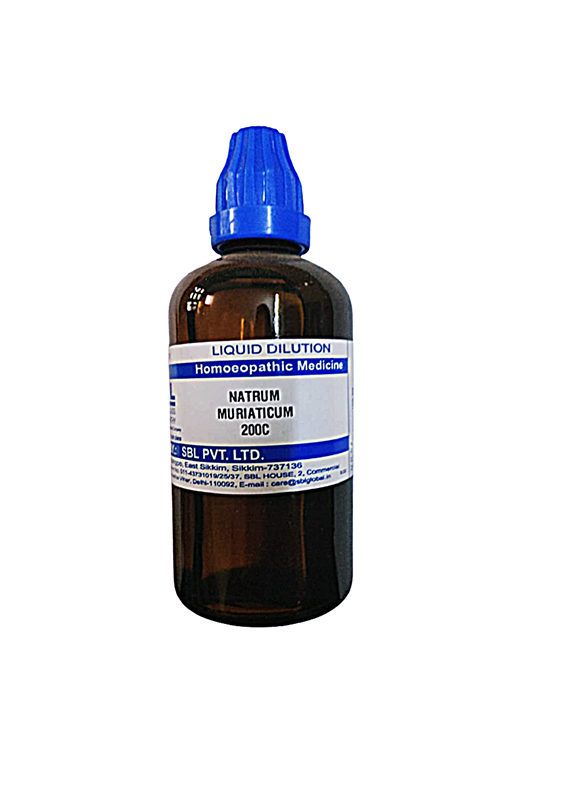 SBL Homeopathy Natrum Muriaticum Dilution
