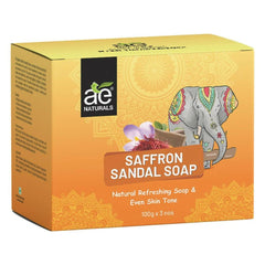 Ae Naturals Saffron & Sandal Soap