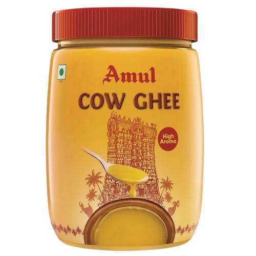 Amul High Aroma Cow Ghee | Desi Ghee with Rich Aroma | Certified Cultured Cow Ghee Hover Image