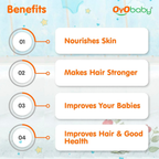 Oyo Baby 100% Natural Baby Oil For New Born Wood Pressed Sesame Oil