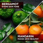 The Man Company Perfumed Body Wash- Bergamot & Mandarin Glowing & Bright Skin With Turmeric & Orange Peel Extract