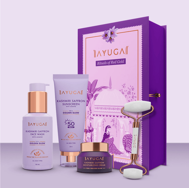 Ayuga Rituals Of Red Gold Gift Box Hover Image