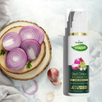 VI-JOHN Prakritik Red Onion & Castor Oil Hair serum, Reduces Hair Loss, 100% Natural Bio Actives Hair Oil