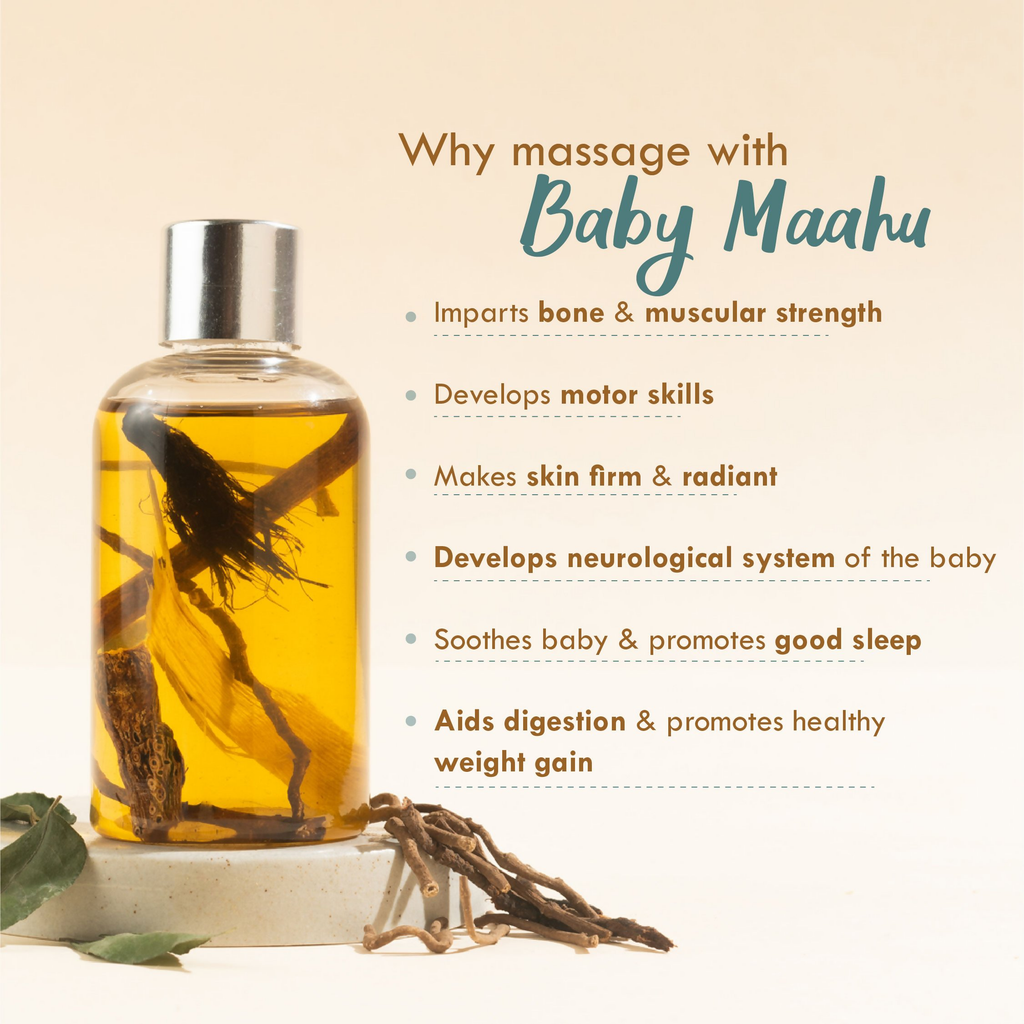 Nat Habit Balamool Nimbuka Pure Baby Maahu Baby Massage Oil