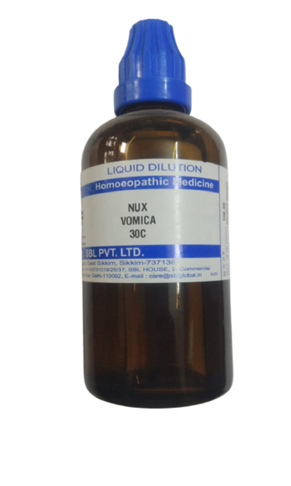 SBL Homeopathy Nux Vomica Dilution