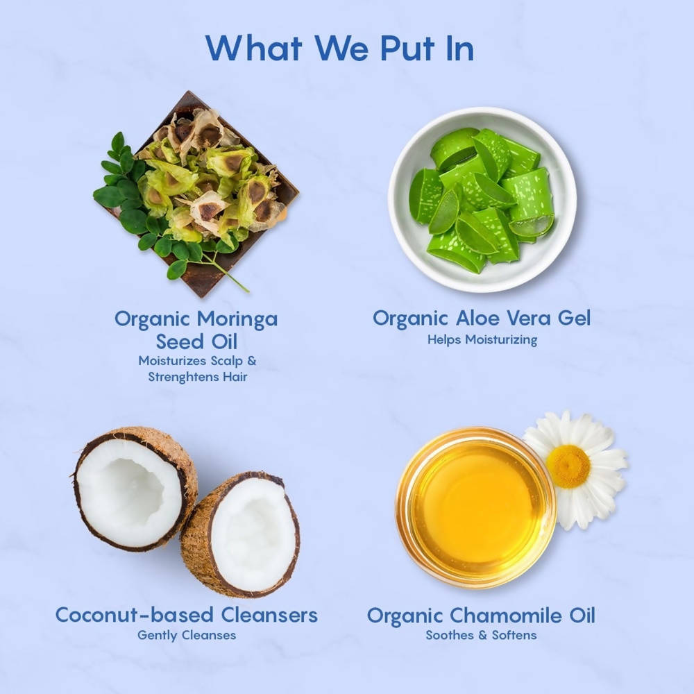 The Moms Co Natural Bath Essentials For Baby