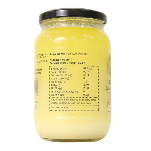 El World Organic Desi Cow Ghee | Cultured Cow Desi Ghee | Made From Grass Fed Cow's Milk Main Image