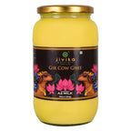 Jivika Naturals Gir Cow Ghee | Made From Grass Fed Cow's Milk | Nutritious Organic Desi Ghee