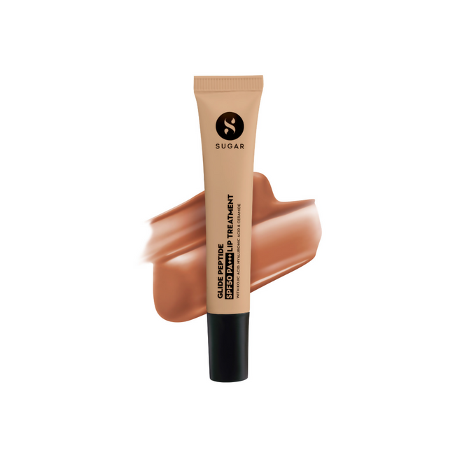 SUGAR Glide Peptide SPF50 PA+++ Lip Treatment - 02 Caramel Crepe Hover Image