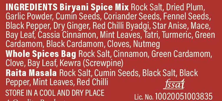 Uttam Spices Biryani Kit Restaurant like Taste