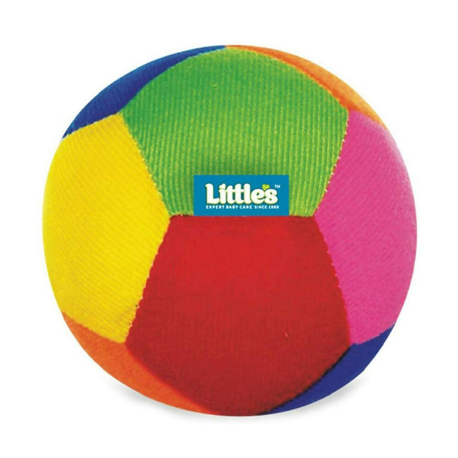 Little's Soft Plush Baby Ball With Rattle Sound Multicolor Hover Image