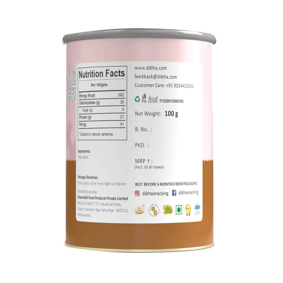 Dibha Salted Flax Seeds