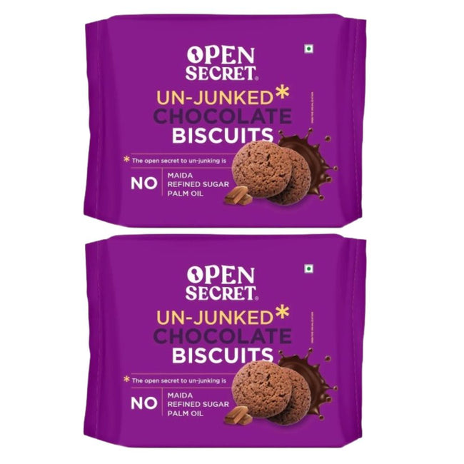 Open Secret Un-Junked Chocolate Biscuits Hover Image