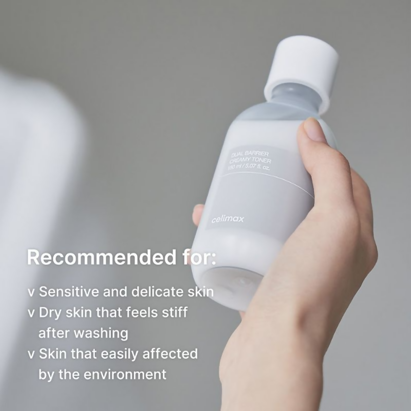 Celimax Dual Barrier Creamy Toner - Korean Skin Care