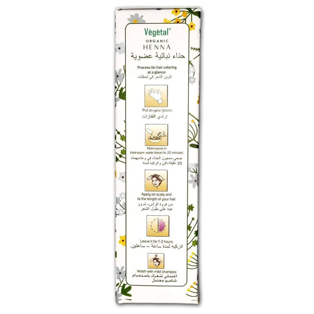 Vegetal Organic Henna Powder For Hair