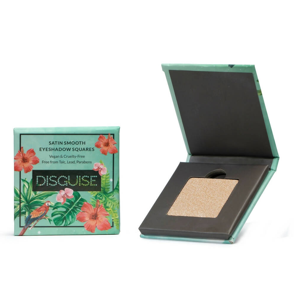 Disguise Satin Smooth Eyeshadow Squares - Frosted Cream Cashew 201