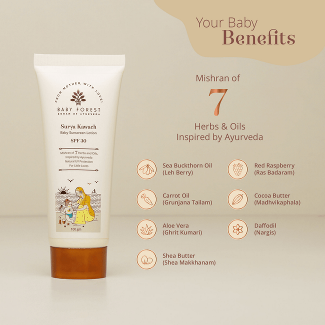 Baby Forest Surya Kawach Baby Sunscreen Lotion SPF 30 Main Image