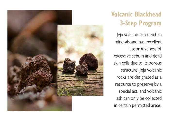 Innisfree Jeju Volcanic Blackhead 3-Step Program