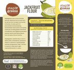 Staplegreenz Jackfruit Flour 100% Natural