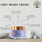 Ivory Natural Greys Beard Cream Restores Your Beard's Natural Color
