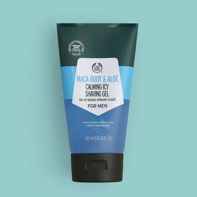 The Body Shop Maca Root & Aloe Calming Icy Shaving Gel Main Image