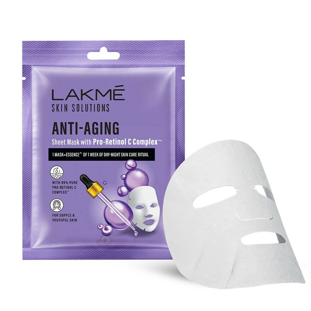 Lakme Skin Solutions Anti-Aging Sheet Mask
