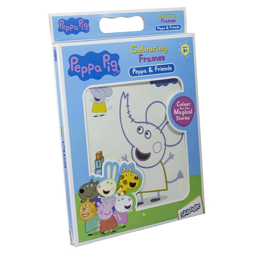 Skoodle Peppa & Friends Coloring Frames