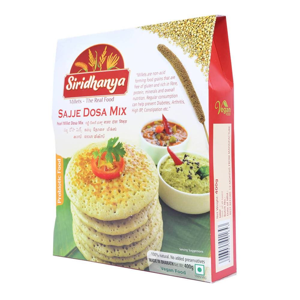 Siridhanya Pearl Millet/Sajje Dosa Mix