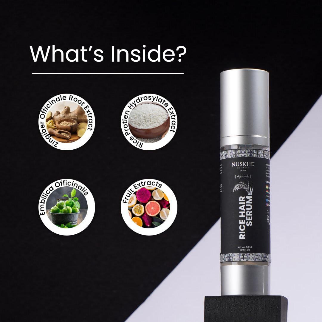 Nuskhe By Paras Ayurvedic Rice Hair Serum