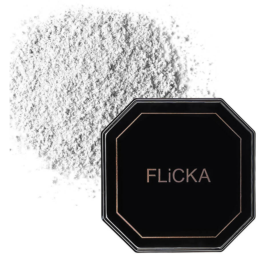 Flicka Dust It Off Loose Powder - White