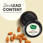 Mother Sparsh Natural Baby Kajal with Zero Lead Content, Irritation Free & Safe for Newborn Babies