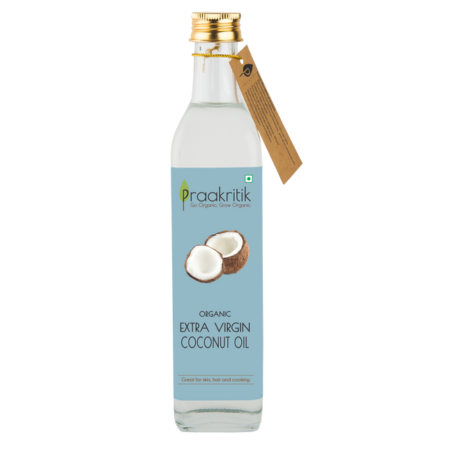 Praakritik Organic Extra Virgin Coconut Oil Main Image