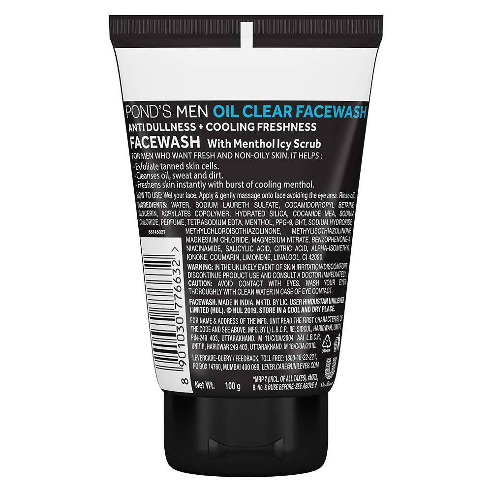 Ponds Men Oil Clear Face Wash