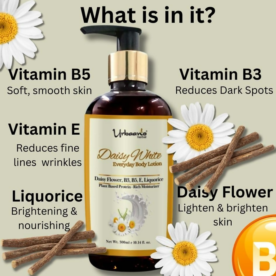 Urbaano Herbal Daisy White Everyday Body Lotion